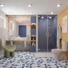 HELVEX Porta Papel para Baño o Portarrollos Linea Quadratta Proyecta