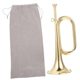 WHAMVOX 1set Pocket Trumpet Educational Brass Instruments Horn Orchestra Trumpet Trumpet Orchestra Trumpet Brass Cavalry Trumpet for Orchestra Student Trumpet