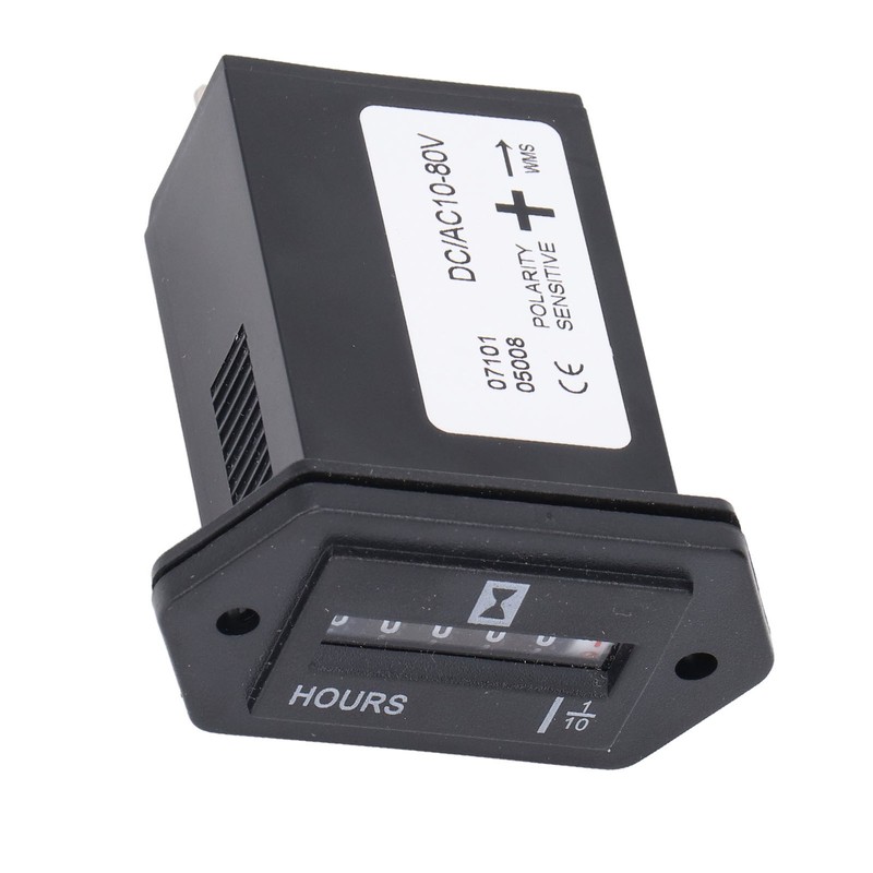 Hour Meter High Accuracy Data Storage Mechanical Hour Meter Gauge
