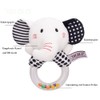 ECCHY Baby rattles toy, grasping toy for rattling, rattle ring