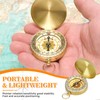 Outdoor Compass, Waterproof Compass, Portable and Waterproof Pocket Compass, Compass