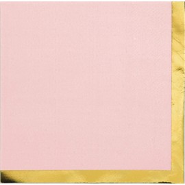 Club Pack of 192 Blue and Green 3 Ply Pastel Celebrations Disposable Napkins 5"