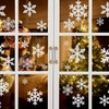 Naler 90 Pegatinas Ventana Decorativa Pegatinas Estáticas Copo de Nieve