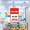 Open Signs for Business with Suction Cups, “We Will Be