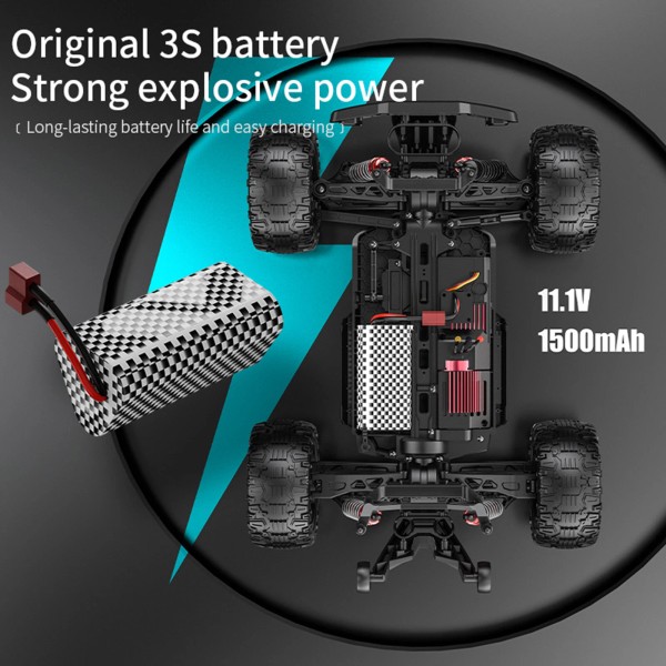 unBranded 11.1V 1500MAH KF10 Brushless 4WD 1:10 Scale RC Car