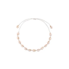 Puka Shell Necklace Men Seashell Necklace for Women Trendy Layered Boho Puka Choker Necklace Dainty Beach Jewelry Turquoise Beach Necklace Summer Necklace Summer Jewelry