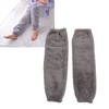 2pcs Plush Slipper Stockings Soft Warm Thickened Prevents Chilblain Over