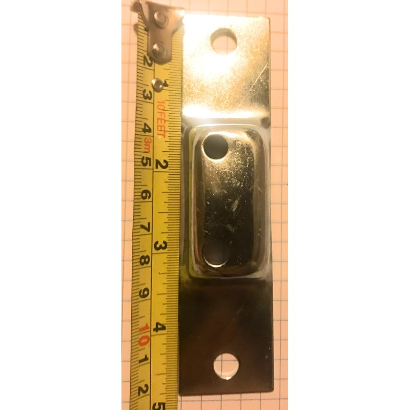 Box Strike Plate, Chrome