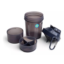 Smartshake 2go 600ml - Shaker Proteínas - Bpa Free Color Gris Espacial