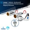 tecuro Device Valve with Triangular Hood Handle for Washing and