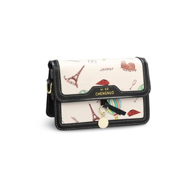 Nicole & Doris Women's Shoulder Bag, Small, Cute, Cross-body Style, Mini Bag, PU Leather, Waterproof, Lightweight, 2-Way Popular, Commuting to Work, Dividers, Adults, Women, Kids, Outings, Travels,