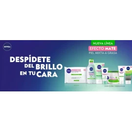 Nivea Kit Nivea Limpiador, Gel Hidrat Y Agua Micelar Efecto Mate