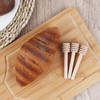 Ucheom Wooden Honey Dipper Sticks, 3Pcs Mini Honey Spoon for