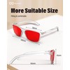 Bloomoak - 99% Blue Light Blocking Glasses Gaming Glasses Anti-Glare