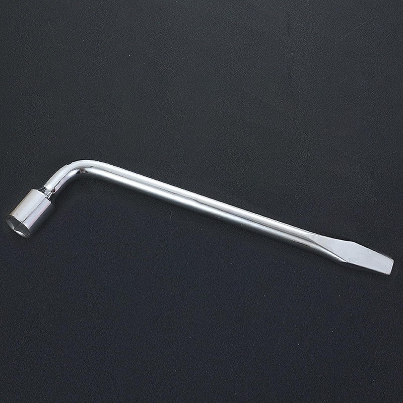 CLKE L-Type Spare Wheel Key, Steel Wheel Removal Wrench with