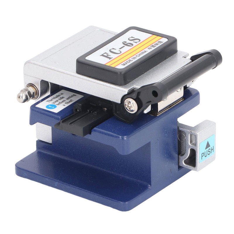 Fiber Optic Cleaver High Accuracy 12 Surfaces Blade Optical Fiber