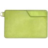 Creed 335C125#59 Passport Case, Tannin, Cowhide Leather, Light Green, green