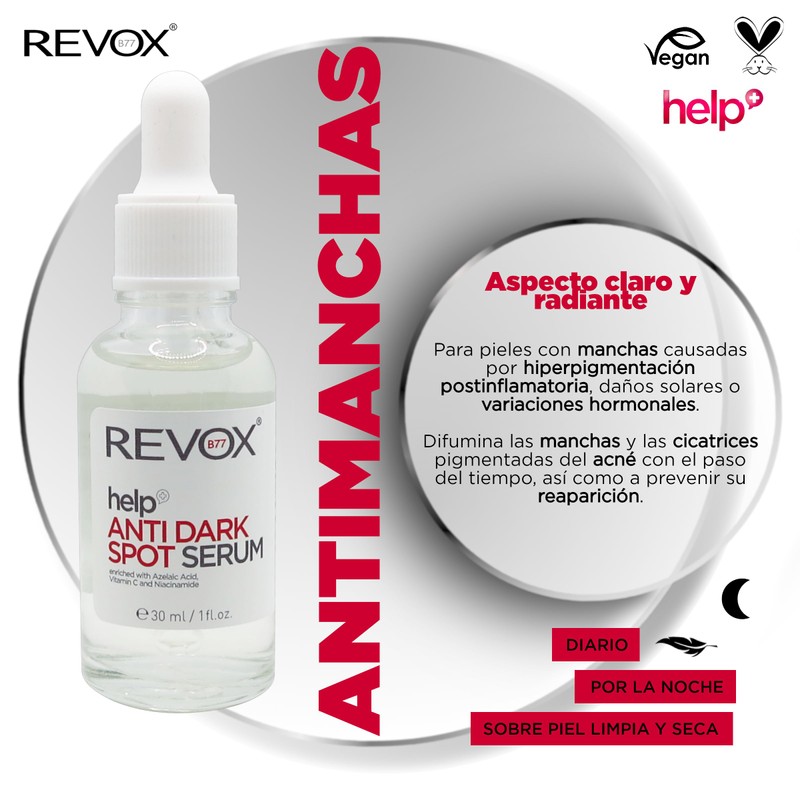 REVOX B77 HELP PACK SUERO ANTIMANCHAS - CREMA FACIAL ANTI-IMPERFECCIONES