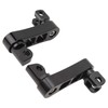 Motorcycle Foot Peg Highway Bracket 360° Adjustable Rugged Foot Peg