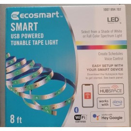 ECOSMART USB Powered TunableTape Light 1007894707