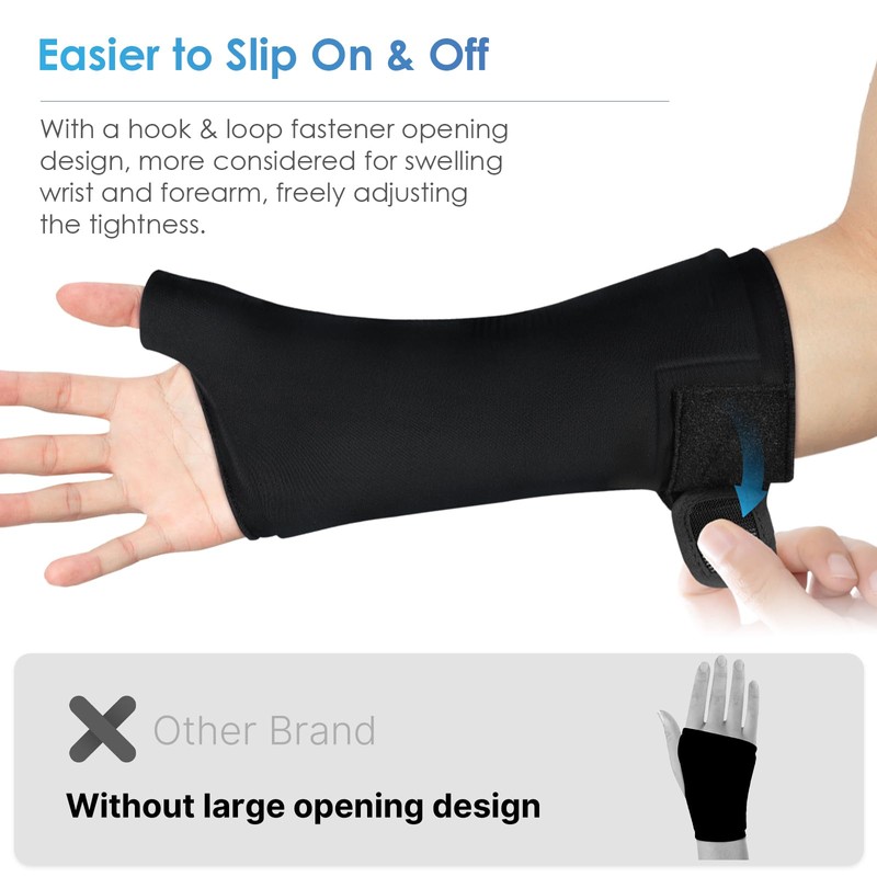 Comfitech ComfiTECH Wrist Ice Pack Wrap for Hand, Thumb &