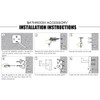 SHUNLI Chrome Bathroom Accessories Set - Hand Towel Rail Toilet