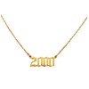 Zotair Year necklaces made from Tarnish free stainless steel 1980-2015