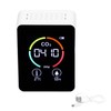 Carbon Dioxide Detector Semiconductor USB Charging LCD Temperature Humidity Detection