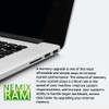 NEMIX RAM 2GB (2X1GB) DDR2 800MHZ PC2-6400 2Rx8 1.8V SODIMM