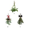 Artificial Mistletoe Leaves Christmas Decoration