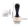 CENZICOM 21 Packs Mini Round Ink Blending Tool with Foams
