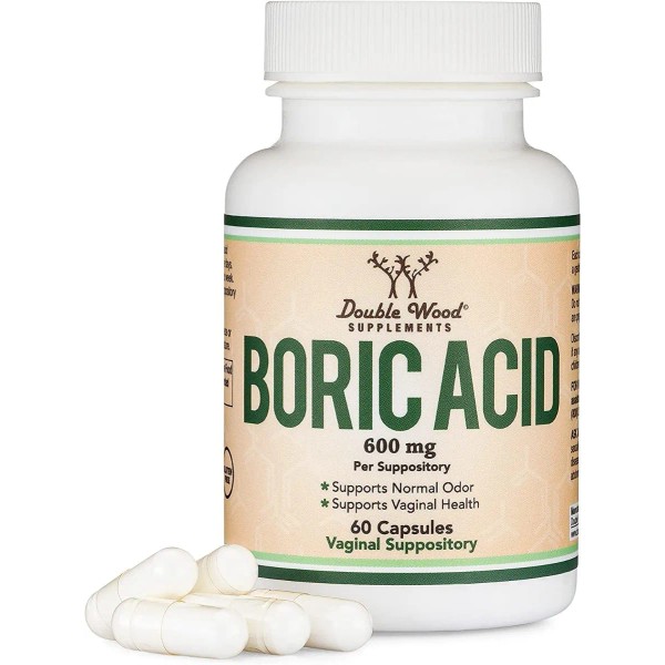 Acido Borico Supositorios Salud Vaginal Balance Ph Eg F47 Sabor