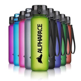 Alphapace leakproof Water Bottle, 350 Litre, BPA-Free Water Bottle for Sports, Cycling & Outdoor Activities, with Fruit Infuser.