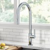 KRAUS Oletto High-Arc Single Handle Pull-Down Kitchen Faucet in Chrome,