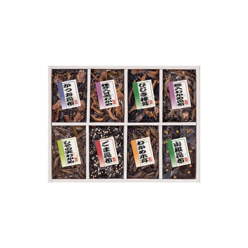 Okombu Tsukudani 8 Assorted Dishes 200-35