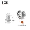 DTGN 3/8-16x1/2" Button Head Socket Cap Screws - 15Pack -