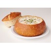 San Francisco Clam Chowder Soup with Bread Bowls