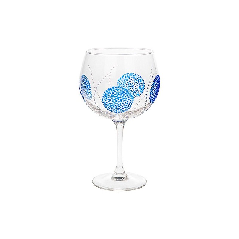 Sunny by Sue Large Gin and Tonic Goblet Hand Decorated