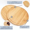JOWE Round Wooden Kitchen Chopping Board in Oak | Oak