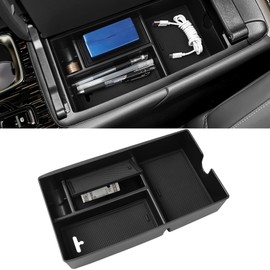 Hugeek Center Console Hidden Box Organizer Tray for Lexus 2023 2024 RX 350 350h 500h Accessories Premium/Premium+/Luxury/F Sport Handling/Hybrid (Inclined Installation) Storage Box