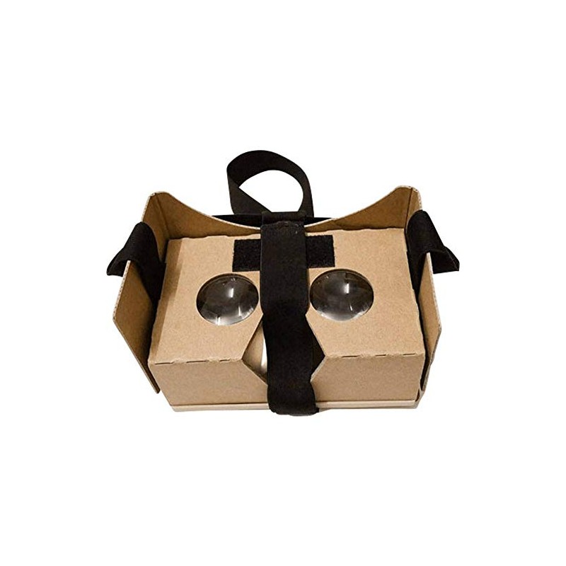 Renkforce Headmount Google 3D VR Virtual Reality glasses Brown