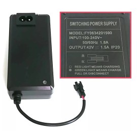 SWAGTRON SwagCycle SCE-1 Envy eBike AC Adapter Charger 42V 1.5A, OEM Part