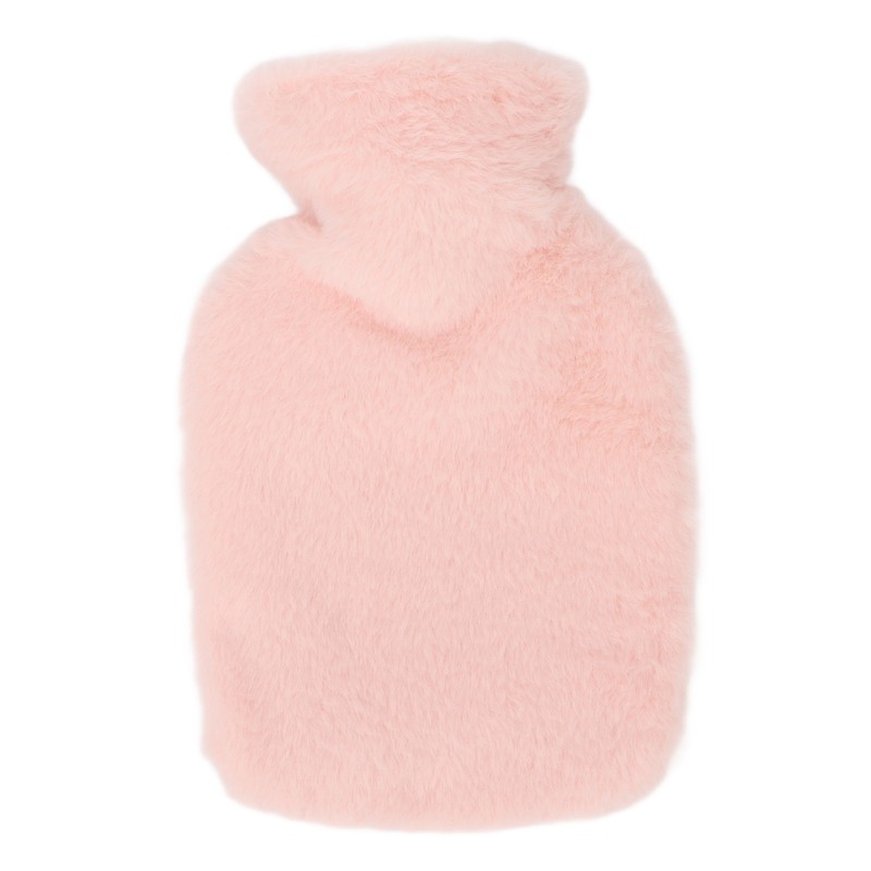 PVC Hot Water Bag with Soft Plush Cover Leakproof Winter