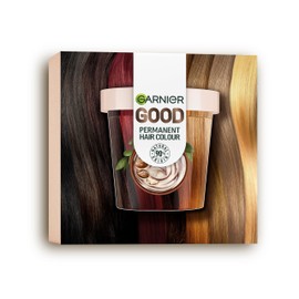 Garnier Good Permanent Hair Dye Replen Kit, 5.0 Coffee Roast Brown, Up To 100% Grey Coverage, 8 Weeks Long-Lasting Colour, No-Drip Application