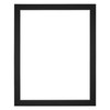 yd. Passepartout 35x45cm/27x37cm Karton Schwarz Rand 3cm Gerade