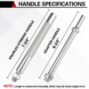Jiimee 5pcs Ball Joint Separator Set, Heavy Duty Tie Rod