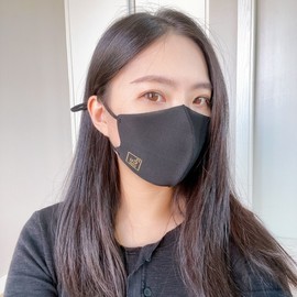 KC Certified Made in Korea Large Washable Copper Waterproof UV Protection Mask for Men, Women, and Children Mask S Size (Kids)/Character Blue