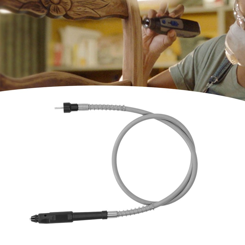 Flexible Shaft Adapter Drill Extension Grinder Cable with 0.3‑3mm Chuck