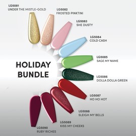 Chaun Legend UV LED Gel Nail Polish 0.5 Ounce Long Lasting, Bubble Free, Quick Dry High Shine - Holiday Collection 2024