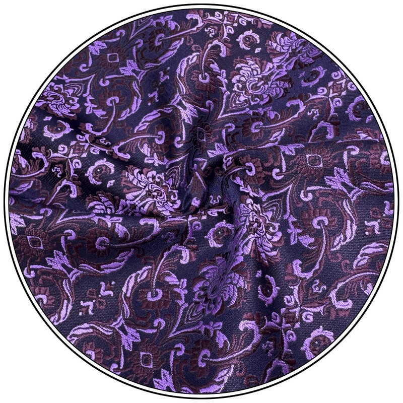 [S&W SHLAX&WING] Paisley Pocket Square Men's Suit XL Large for